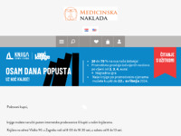 Frontpage screenshot for site: Medicinska naklada (http://medicinskanaklada.hr)