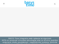 Slika naslovnice sjedišta: Kontrola pristupa i evidencija radnog vremena s web sučeljem (http://www.basystime.eu)