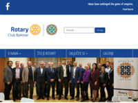 Frontpage screenshot for site: (http://rotary-klub-bjelovar.hr)