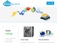 Frontpage screenshot for site: Praonica Laguna (http://www.praonica-laguna.hr)