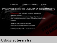 Frontpage screenshot for site: (http://www.autoservis-ivsan.hr/)
