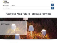 Frontpage screenshot for site: (http://rasvjeta-mea-futura.com/)