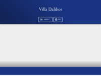 Frontpage screenshot for site: (http://www.vila-dalibor.com/)