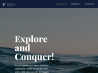 Frontpage screenshot for site: Boat Charter - Makarska (http://charter-makarska.com)