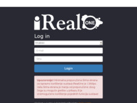 Frontpage screenshot for site: iRealOne (http://irealone.hr)