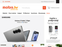 Frontpage screenshot for site: (http://www.mobis.hr)