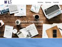 Frontpage screenshot for site: Meleš, obrt za usluge poslovnog, prodajnog i informatičkog savjetovanja (http://www.melesconsulting.hr)