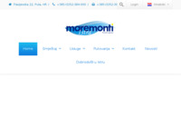Frontpage screenshot for site: Maremonti Istra (http://www.maremonti-istra.hr)