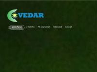 Frontpage screenshot for site: (http://vedar.hr)