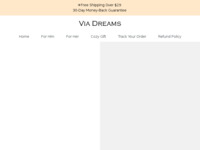 Slika naslovnice sjedišta: Via Dreams - personalizirano planiranje putovanja (http://www.viadreams.com)
