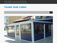 Frontpage screenshot for site: (http://www.tenda-sole.hr)