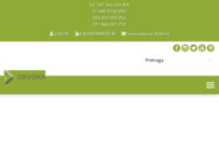 Frontpage screenshot for site: Drvona d.o.o. (http://www.drvona.hr)