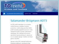 Frontpage screenshot for site: (http://tdtermo.hr)