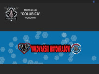 Frontpage screenshot for site: Moto klub Golubica Vukovar (http://mk-golubica.hr)