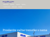 Frontpage screenshot for site: Grand restoran Gastro, Zadar (http://restorangastro.hr/)