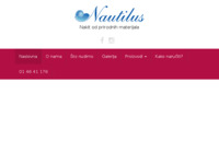 Frontpage screenshot for site: (http://www.nautilus-nakit.com/)