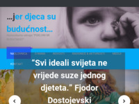 Frontpage screenshot for site: Pokloni mi budućnost - humanitarna udruga (http://hupmb.hr)