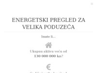 Frontpage screenshot for site: Energetski pregled velikih poduzeća: ponude, info, cijene (http://energetskipregledvelikihpoduzeca.eu/)