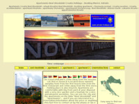 Frontpage screenshot for site: (http://www.adriatic-holidays.net)