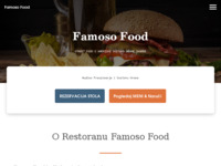 Frontpage screenshot for site: (http://www.famoso-food.hr/)