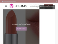 Frontpage screenshot for site: Ordinis - Trgovina (http://www.ordinis.hr)