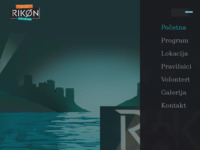Frontpage screenshot for site: Konvencija fantastike Rikon (http://rikonrijeka.com)