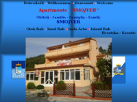 Slika naslovnice sjedišta: Apartmani Smojver, Rab, Hrvatska (http://rab-apartmani-smojver.com)