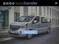 Frontpage screenshot for site: (http://www.traveltransfer.hr)