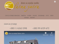 Frontpage screenshot for site: (http://dom-zlatnajutra.hr)
