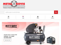 Frontpage screenshot for site: Metal-Kovis strojevi za obradu metala (http://metal-kovis.hr/)