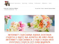 Frontpage screenshot for site: Internet cvjećarna Rijeka - Croatia cvjećarna (http://www.croatiacvjecarna.com/internet-cvjecarna-rijeka/)