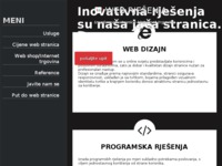 Frontpage screenshot for site: tb web rješenja- Izrada web stranica, web dizajn i programiranje (http://trebalobi.hr)
