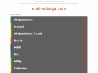 Frontpage screenshot for site: (http://www.molimoboga.com/)