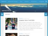 Frontpage screenshot for site: Dalmatinska Trail Liga (http://dalmatinskatrailliga.com)