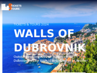 Frontpage screenshot for site: (http://www.wallsofdubrovnik.com)