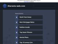 Frontpage screenshot for site: (http://www.ataraxia-web.com)