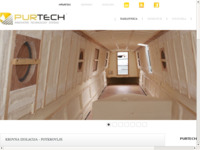 Frontpage screenshot for site: (http://www.purtech.hr)