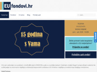 Frontpage screenshot for site: Ravecon d.o.o. (http://eufondovi.hr)