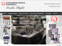 Frontpage screenshot for site: Strojobravarska radionica Srećko Štiglić Zagreb (http://www.stiglic.hr)