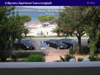Frontpage screenshot for site: (http://crikvenica-apartment-laura.biz.com.hr/)
