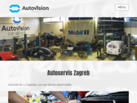 Frontpage screenshot for site: Autoservis CC Autovision (http://ccautovision.hr)
