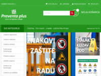 Frontpage screenshot for site: Preventa Plus (http://znakovisigurnosti.eu)
