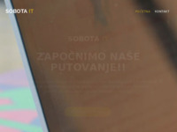 Frontpage screenshot for site: (http://www.sobota-it.hr)