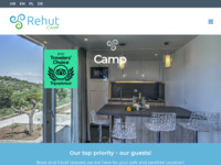 Frontpage screenshot for site: Camp Rehut (http://camprehut.com/)