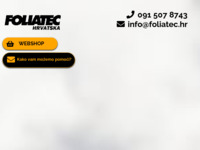 Frontpage screenshot for site: Foliatec zatamnjivanje stakla - Folija u spreju - Tekuća folija (http://foliatec.hr)