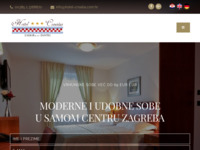 Frontpage screenshot for site: (http://hotel-croatia.com.hr/)