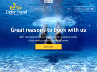 Frontpage screenshot for site: Zadar Travel - Izbor suvremenog putnika (http://zadar-travel.com/)