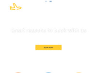 Frontpage screenshot for site: (http://zadar-travel.com/)