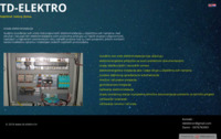 Frontpage screenshot for site: td-elektro (http://td-elektro.hr)