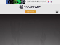 Frontpage screenshot for site: Budi heroj, dođi u escape room! - Escape Room Zagreb (http://www.escapeart.hr)